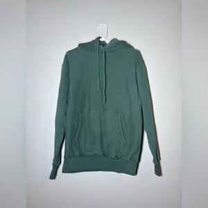 STUSSY green basic hoodie size small